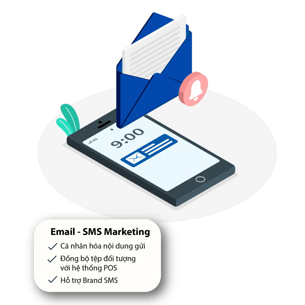 Tính năng SMS - Email marketing